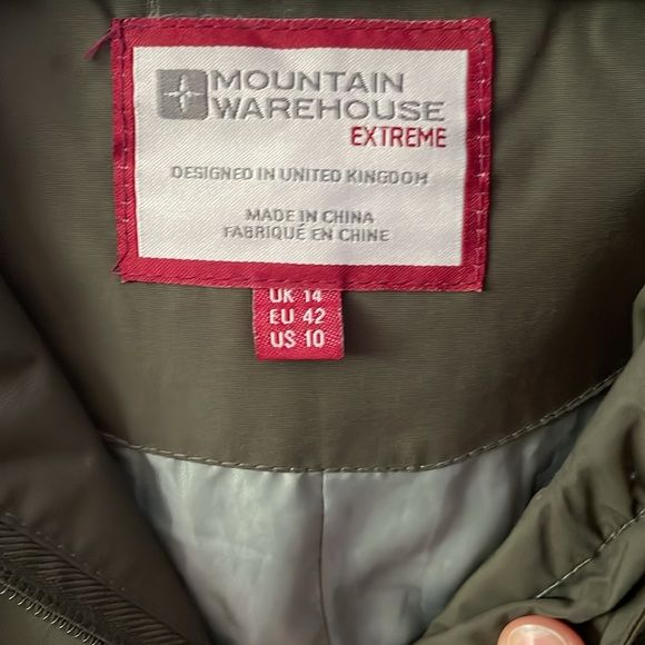 Mountain warehouse ladies 10 rain jacket - Picture 3 of 4